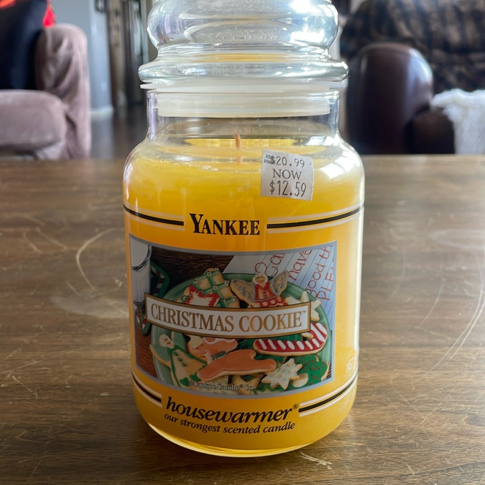 Yankee Candle Christmas Cookie Vintage 22oz house warmer
